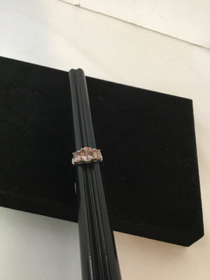 White Rhinestone Ring