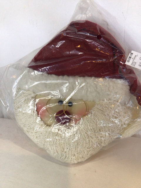 White/Red Felt Santa Holiday Item