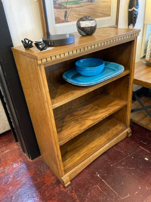 Wood 3 Shelf Brown Bookcase/Bookshelf