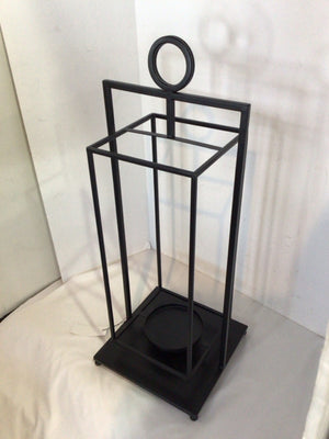 Black Metal Lantern