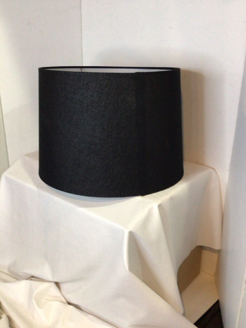 Black Barrel Lamp Shade