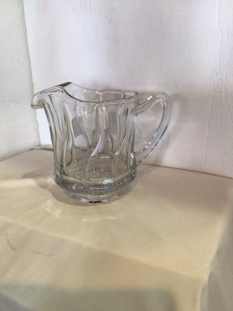 Fostoria Clear Swirl Pitcher