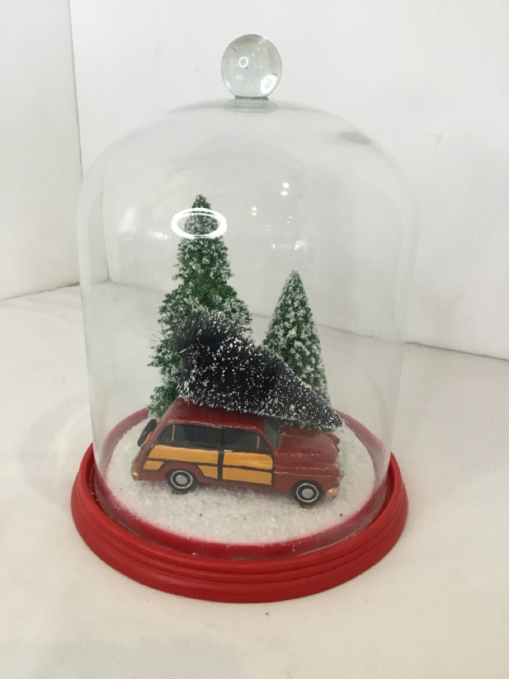 Threshold Clear/Red Dome Tree Holiday Item
