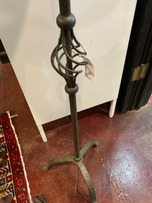 Floor Black/Gray Metal Lamp