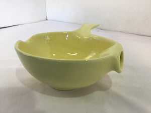 China Co. Yellow Stoneware Bowl