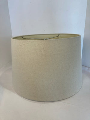 Cream Barrel Lamp Shade