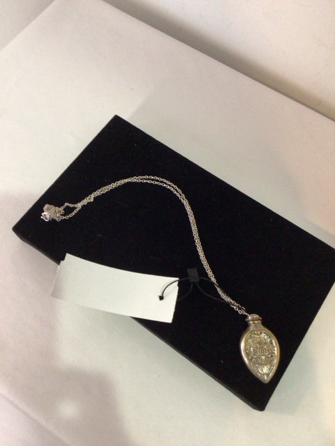 Silver Bottle Necklace