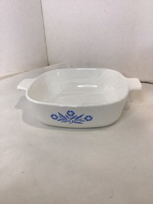 Corningware White/Blue Floral Baking Dish