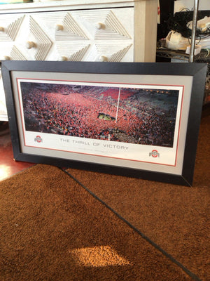 OSU Stadium As Is Framed Art