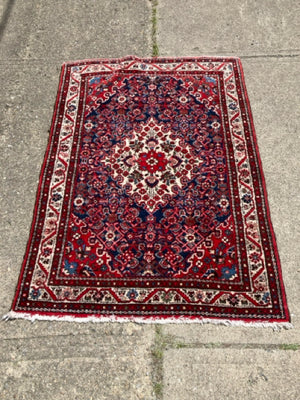 Wool Red/Multi Rug