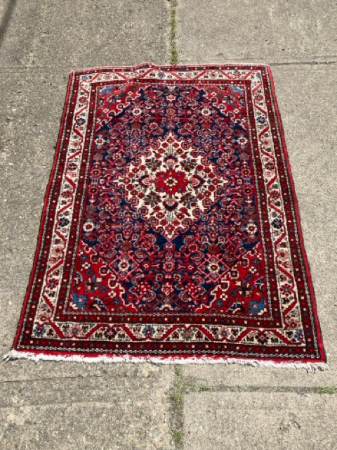 Wool Red/Multi Rug