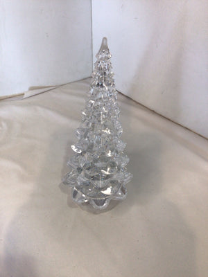 Christmas Clear Acrylic Tree Light up Holiday Item