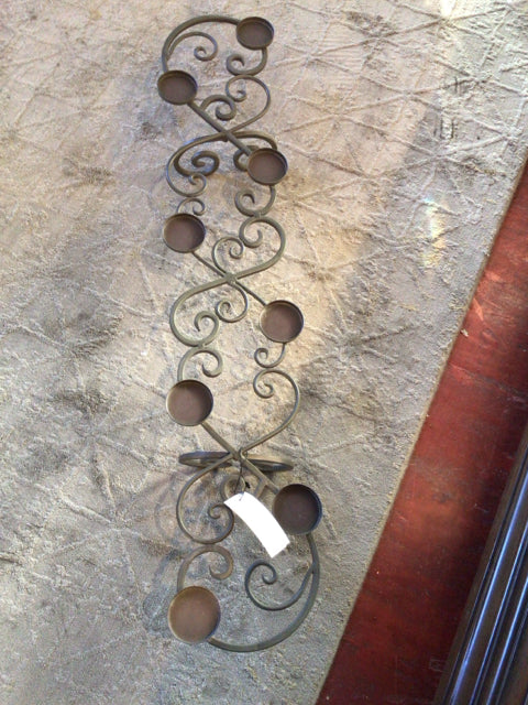 Candelabra Black Wrought Iron Scroll Candleholder(s)
