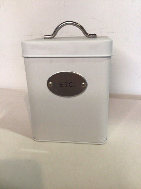 White Metal Tin