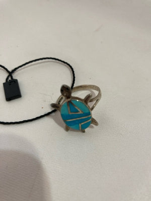 Turquoise Turtle Ring
