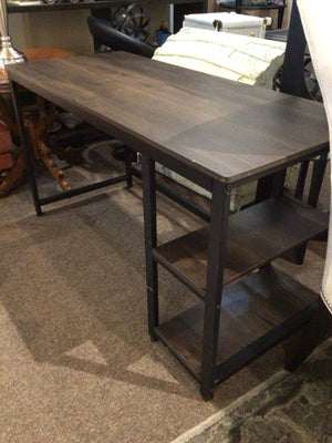 Knee hole Wood Brown Desk