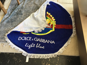 Dolce & Gabbana Blue/White Towel