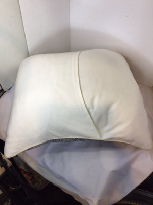 Blue/White Linen Down Print Pillow