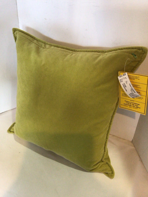 Green Velvet Pillow