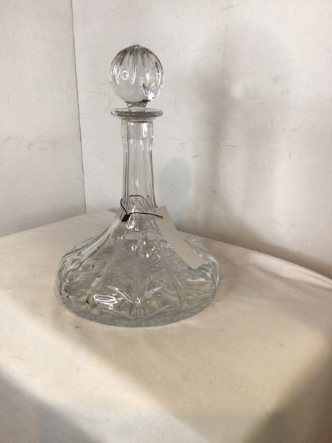 Clear Crystal Decanter