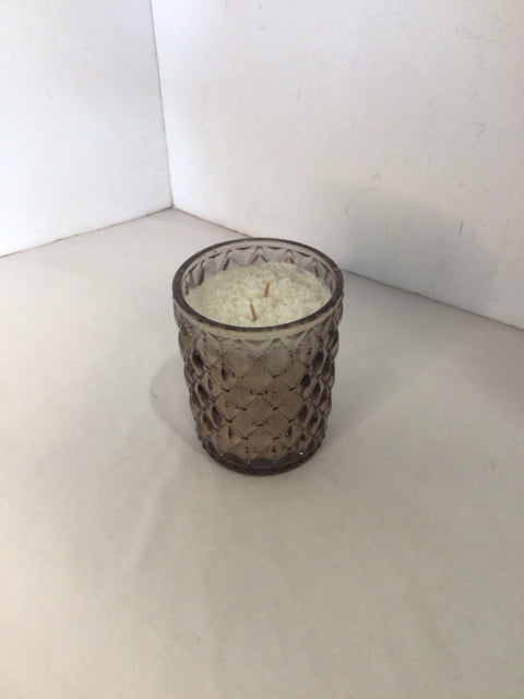 Gray/White Candle