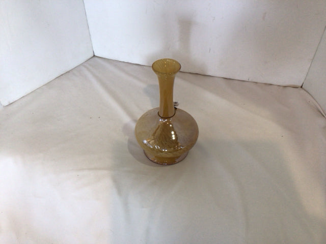 Yellow Glass Vase