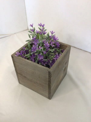 Greenery In Planter Faux Plant