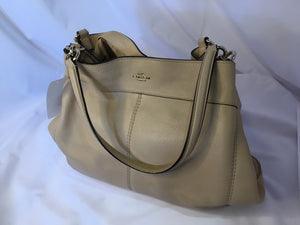 Coach Leather Beige Purse