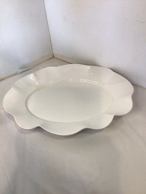 White Ceramic Platter