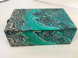 Trinket Acrylic Blue/Teal Box