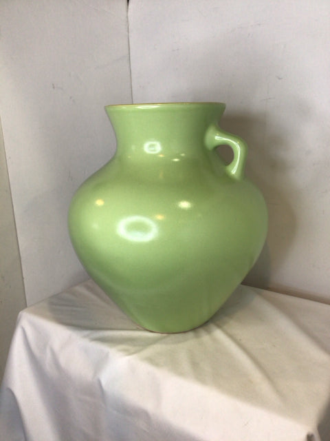 Green Pottery Vase