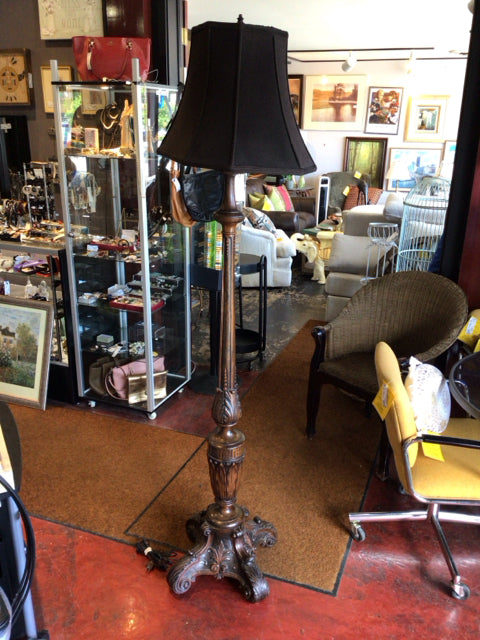 Floor Brown Resin Lamp