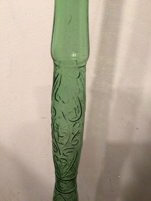 Green Glass Long-neck Bottle