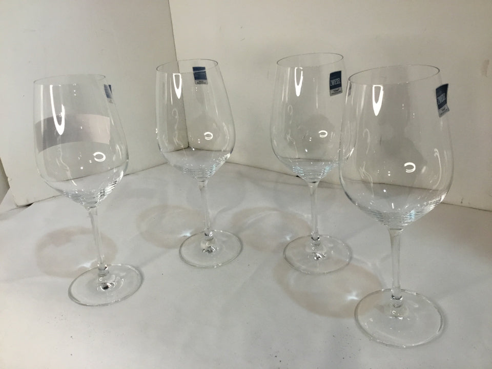 Schott Zwiesel Set of 4 Clear Glass Wine Glasses