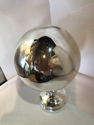 Two's Company Silver Pedestal Ball