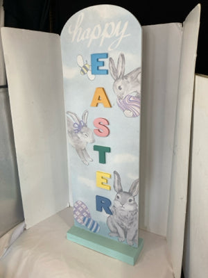 Easter Blue/Pastel Sign Holiday Item