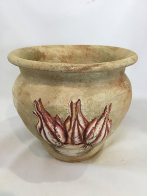 Tan Pottery Planter