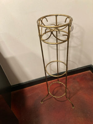 Gold Metal Plant Stand