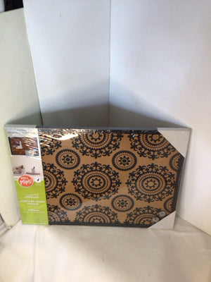 Brown Corduroy Bulletin Board