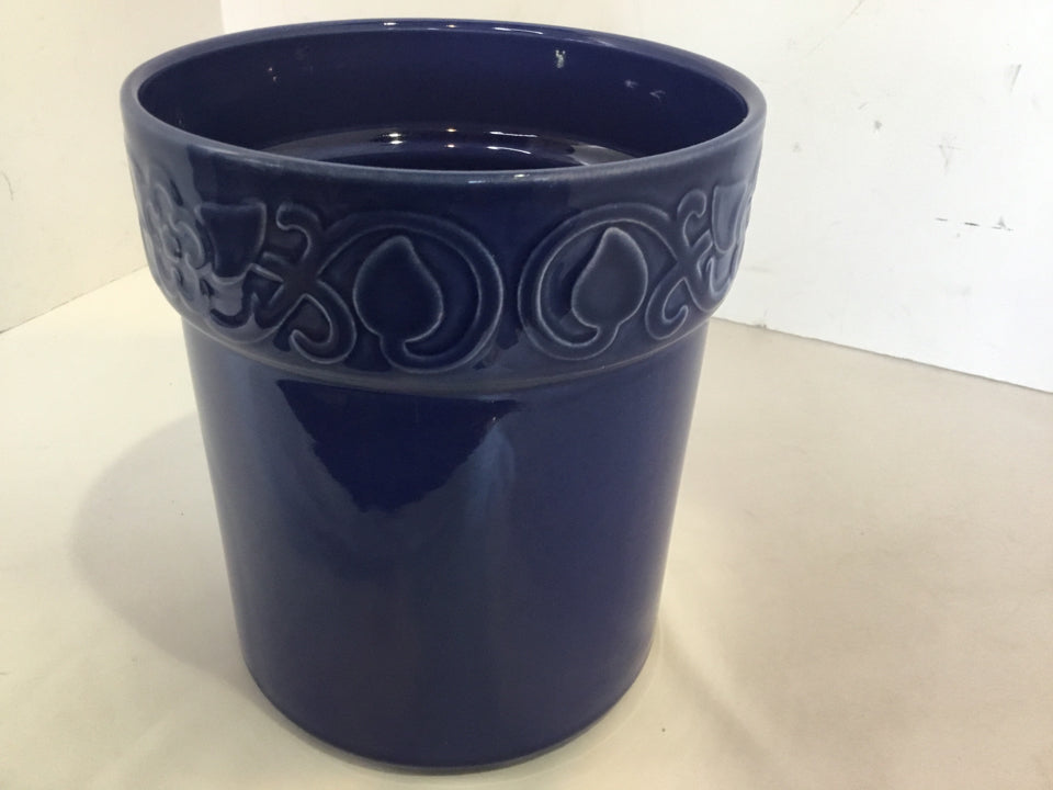 Blue Ceramic Planter