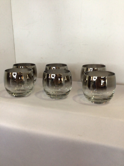 Set of 6 Glass Glasses