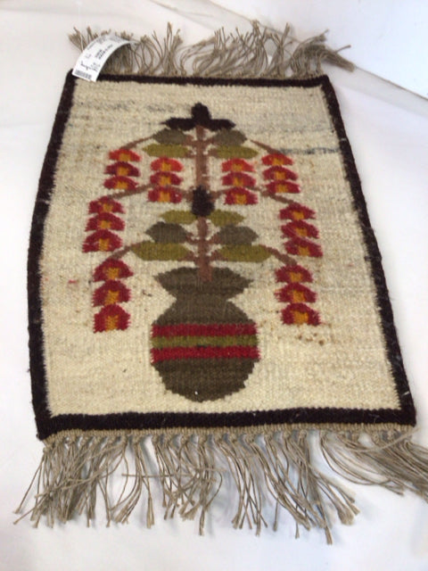 Mini Wool Tan/Brown Rug
