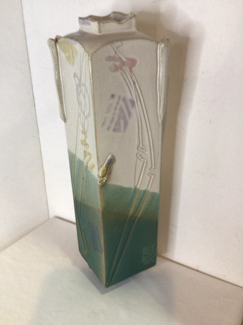 Original Green/White Pottery Vase