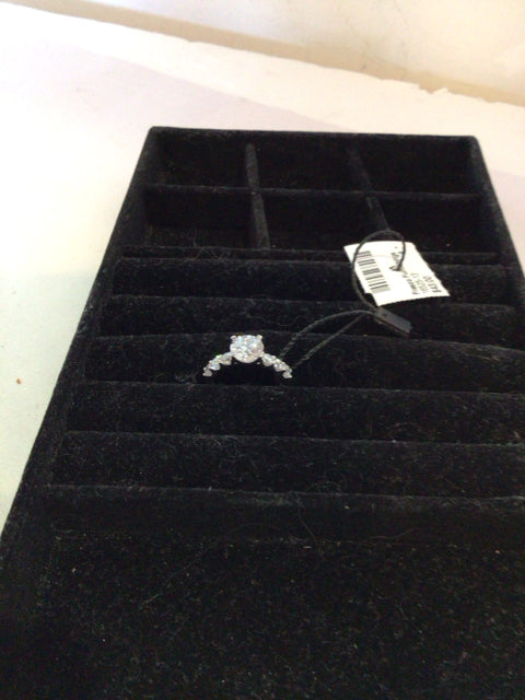 Silver Cubic Zirconia Ring