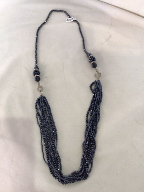 Blue Beaded Necklace