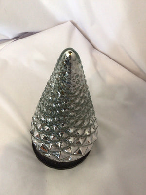 Silver Mercury Glass Christmas Tree Holiday Item