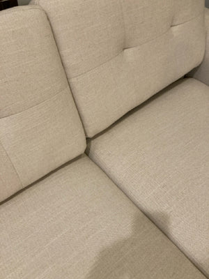 Burrow Modular Upholstered Cream Sectional Sofa 5224UDAR