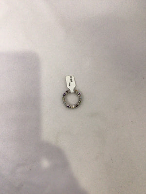 Sterling Silver Multi-Color Ring