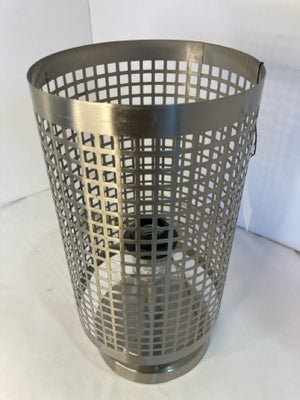 Vintage Silver Metal Lamp