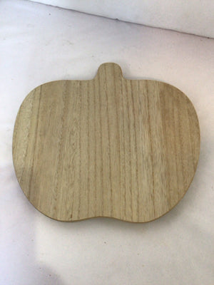 Lazy Susan Natural Wood Fall Pumpkin Holiday Item
